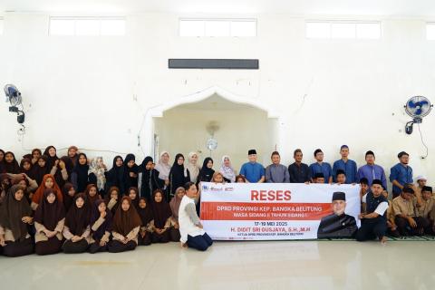 Didit Konsisten Perjuangkan Nasib Pondok Pesantren