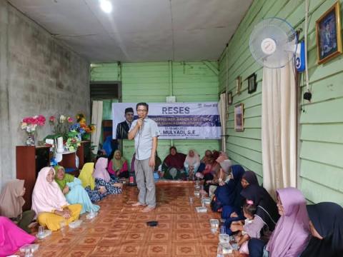 Mulyadi Gelar Reses di Desa Lampur, Tegaskan Komitmen Pro-Rakyat