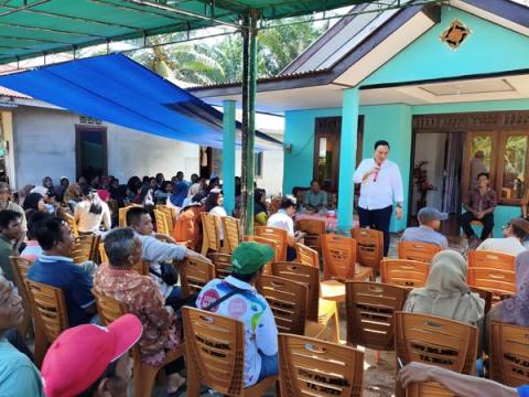 Gelar Reses, Edi Nasapta Tampung Aspirasi Masyarakat Membalong