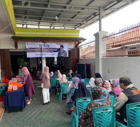 Ucok Oktahaber Serap Aspirasi Warga Opas, Fokus pada Penanganan Banjir
