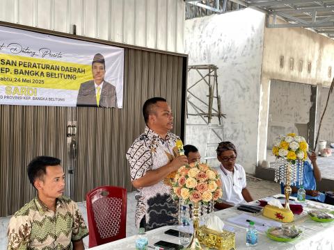 Sardi Tegaskan Keterbukaan Informasi Perda Harus Transparan