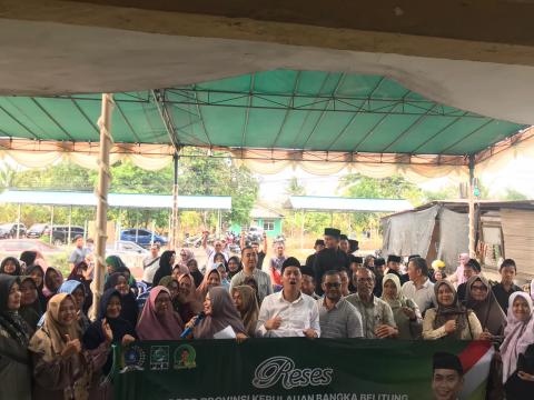 Aspirasi Warga Rambak Mengemuka, Agam Kawal Revitalisasi Olahraga hingga Sertifikasi Halal UMKM