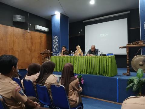 Taufik Mardin Serap Aspirasi di SMKN 1 Tanjungpandan