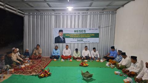 Sadiri Serap Aspirasi Warga Sriwijaya: Minta Perbaikan Masjid dan Atensi Kasus Narkoba