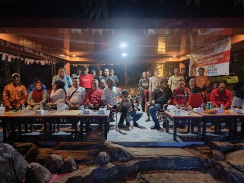 Kelekak Usang Jadi Saksi Penyampaian Aspirasi Konstituen Taufik Rizani