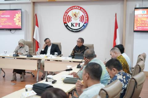 Komisi I DPRD Babel Konsultasi ke KPI Pusat Bahas Mekanisme Seleksi Komisioner KPID