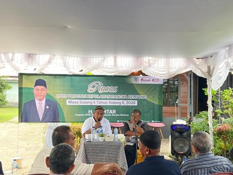 Reses H. Muhtar di Air Saga, Warga Soroti Infrastruktur hingga Pendidikan