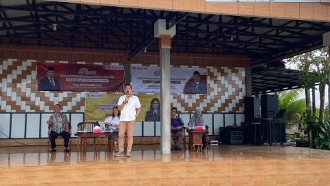 Reses Gabungan di Kuday Sungailiat, Warga Titip Harapan kepada Wakil Rakyat
