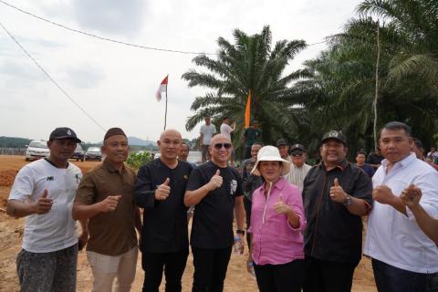 DPRD Babel Turun Tangan, Akses Jalan Masyarakat Desa Nangka Akhirnya Dibuka